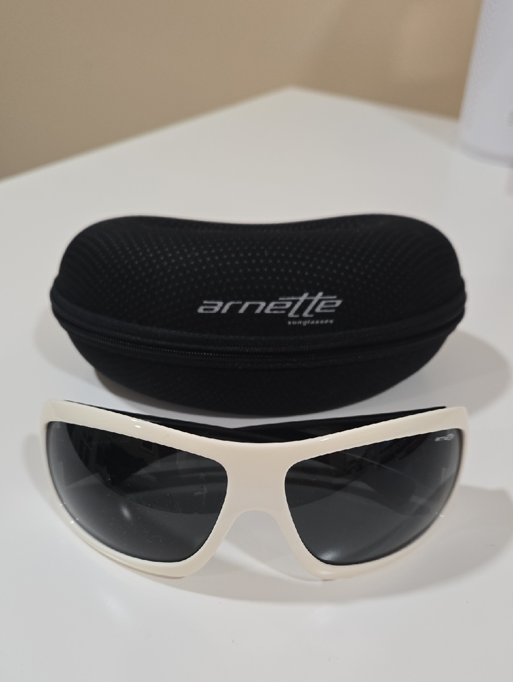 Arnette Cream Frame Sunglasses!